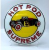 Hot Rod Supreme 13.5"  Gas Pump Globe Face - DOUBLE STRENGTH GLASS!