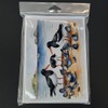 Caroline's Treasures Oystercatchers Feeding Greeting Cards Pack of 8 Blank