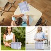 Document Bag A4, 2 Pieces Document Bag Zip Document Bag
