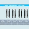 Gorich Beach Tent Poles 2 Pack, Aluminum Tent Rod Lightweight