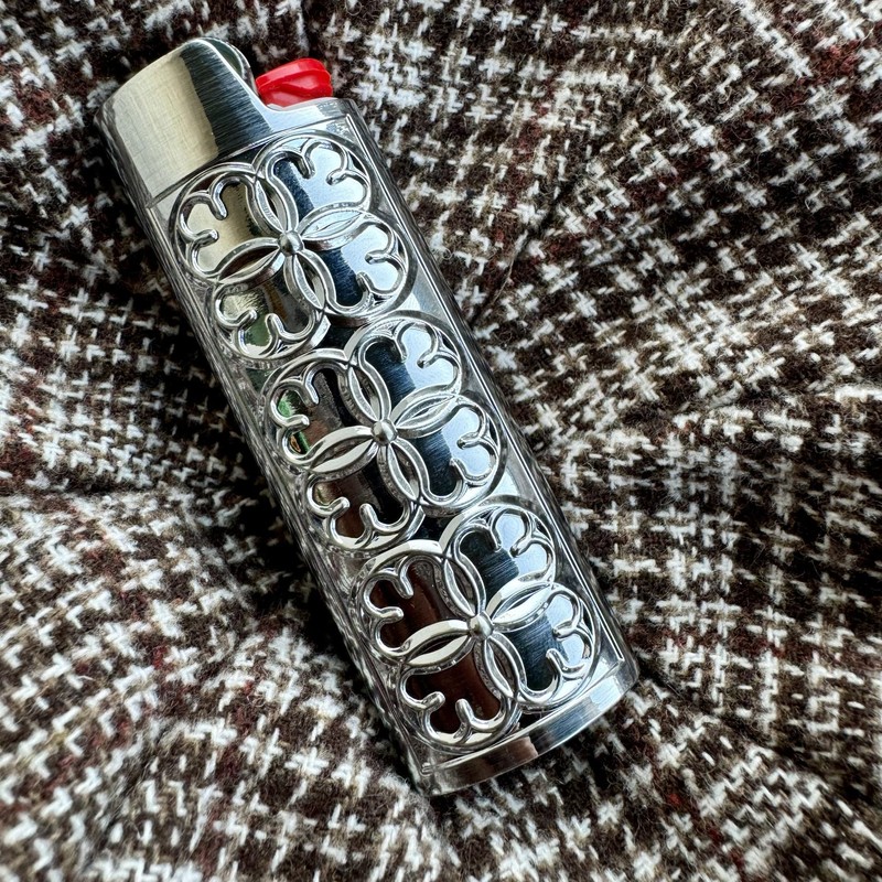 Metal Lighter Case Compatible BIC Standard J6 - Durable Lighter