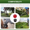 TOKDOOT 49-16-2714Weed Eater Head with Trimmer Line for Milwau-kee Trimmer
