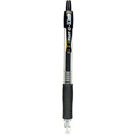 Pilot G-2 Retractable Gel Roller Pen (Black) - Ultra Fine 5 pcs sku# 1823516MA