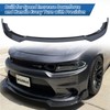 WildWell Front Bumper Lip Splitter Compatible with 2015-2024 Dodge Charger