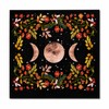 Moonflower Tarot Card Table Cloth for Readings – Decorative Altar