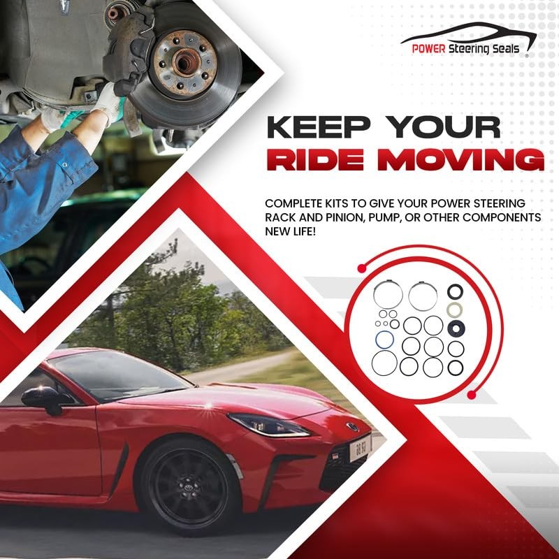 Power Steering Seals - Precision Power Steering Pump Seal Kit