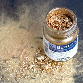 Schmincke Oil Bronze Powder, 50ml Jar, Rich Pale Gold, 1 Each (15802024)