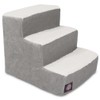 Majestic Pet Portable Pet Stairs, Soft Sherpa Steps Foam Feeling,