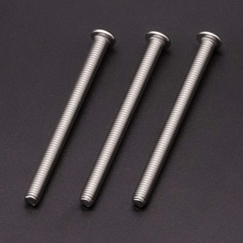 RoyceMart 1/4-20 x 2-3/4" (10 Pack) Hex Socket Button Head