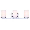 Canarm IVL429A03CH Milo 3-Light Bath Vanity, Chrome