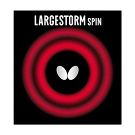Butterfly 00390 Large Storm Spin Red Large Super Talk Table Tennis Rubber