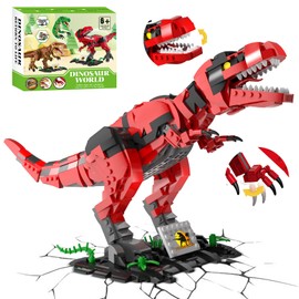 Sciencow Dinosaur Building Blocks Toys for Kids Ages 6-14 | STEM Tyrannosaurus Building Block Set, Christmas Birthday Gift for Boys Ages 6-8 7-9 8-14 (927PCS)