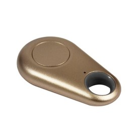 AQUARIUS Last Location Finder GPS Tracker Key Finder with Wireless Sensor and Anti-Theft Alarm, Bluetooth Connectivity Wireless Key Ring, Gold