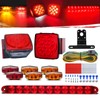 Aila Complete LED Trailer Light Kit, Submersible IP68 LED Stop