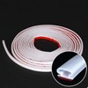 Front Door Gap Seal Rubber Gasket Windproof Soundproof Draft Stopper White 6m