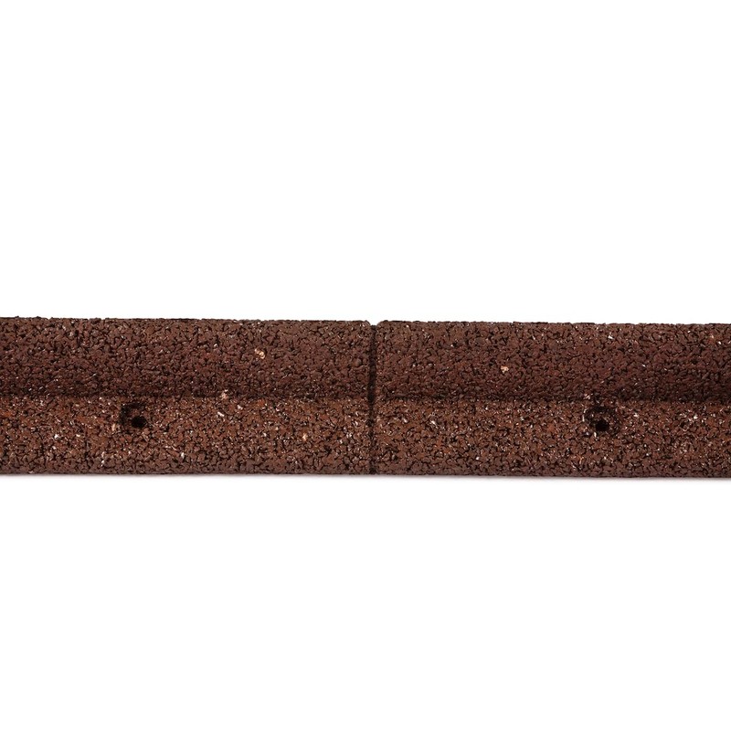 EcoBorder L No-Dig Rubber Landscape Edging with Hardware, 3.125" x