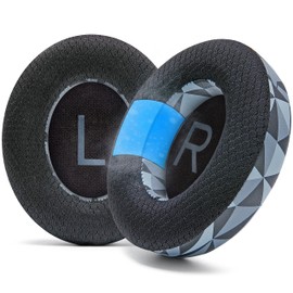 WC Freeze NC700 - Cooling Gel Ear Pads for Bose Noise Cancelling 700 Headphones | Breathable Sports Fabric, Cooling Gel, Extra Thick and Cooler Longer | Geo Grey