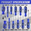 CARTMAN 12 Piece Magnetic Screwdriver Set - 6 Phillips and