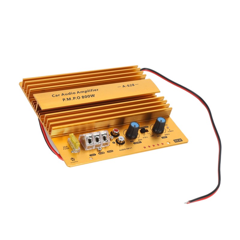 Car Amplifier Board 800W High Power Aluminum Alloy Powerful Bass