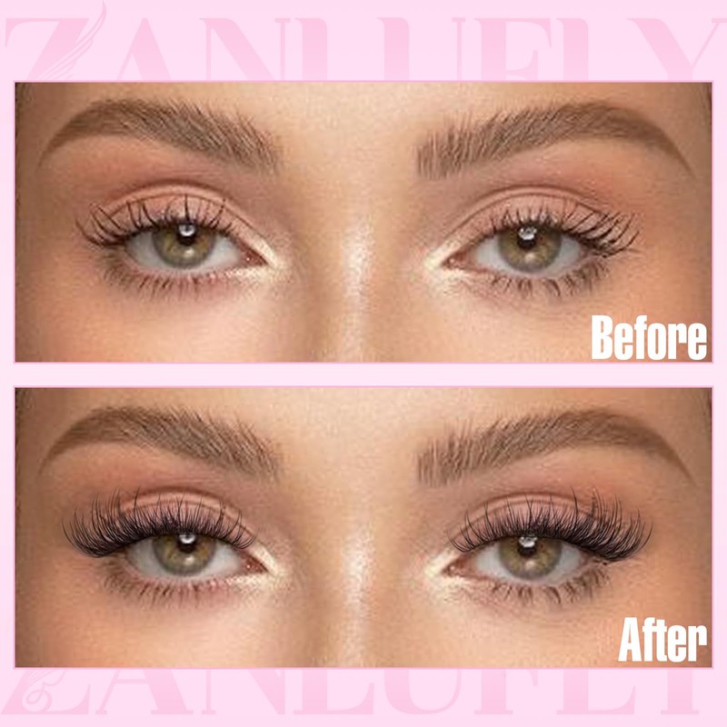 Lash CLusters Wispy Eyelash Clusters Natural Lash Extensions C Curl