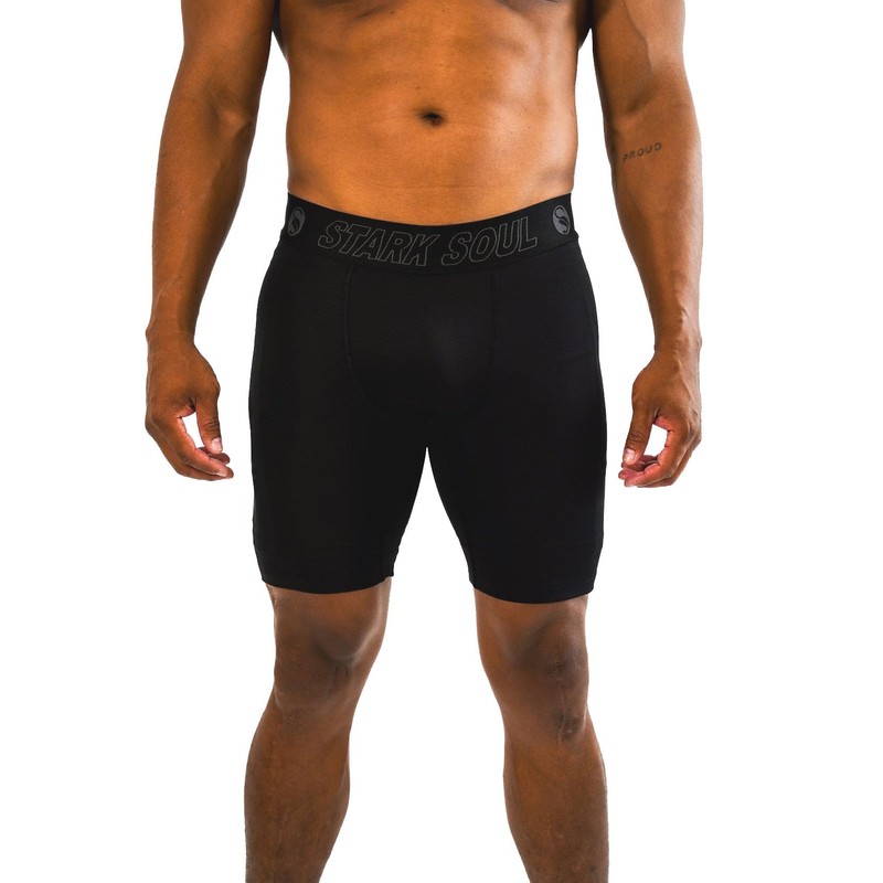 STARK SOUL® Compression Shorts Men's Sports Shorts Various Colours Sizes
