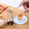 FESSOSKO 6 Pcs Plastic Egg Cups, Round Egg Cup with