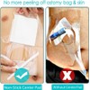 EaseCare Waterproof Ostomy Bag Shower Cover with Non Sticky Pad