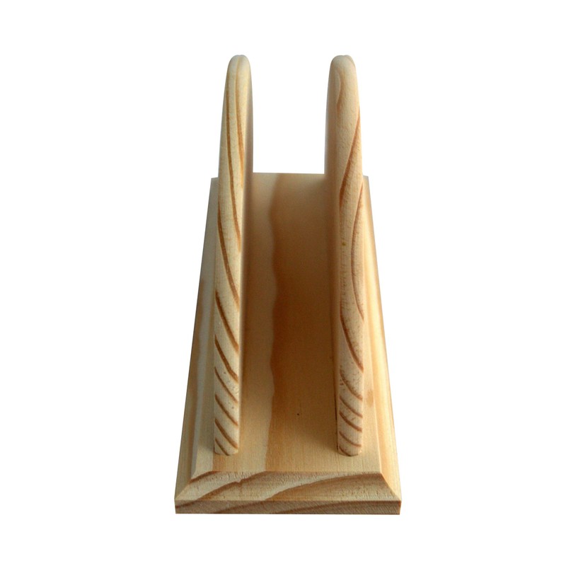 Restaurant Table Decoration Wooden Napkin Holder Bamboo Tissue Holder Natural