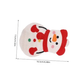 Gatuida Detailed Hand Embroidery Appliques for Clothes Backpacks and Hats Unique Christmas Decorations for DIY Crafting Merry Christmas Accessories