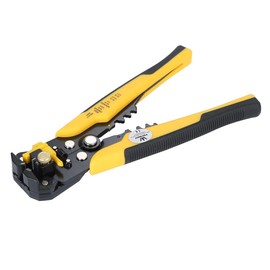 TOPWAY Wire Stripper and Cable Cutter Kit, 3-in-1 Multifunctional Automatic 10-24 AWG (0.2~6.0mm²) 8 Inch Self-Adjusting Electrician Cable Wire Terminals Cutting Plier Crimping Tool 416505