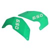 2Pcs Motorcycle Side Cover Frame Panel Plate Replacement for Kawasaki