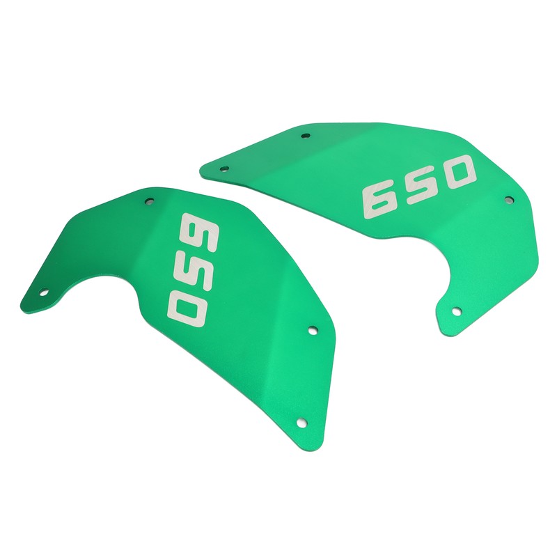 2Pcs Motorcycle Side Cover Frame Panel Plate Replacement for Kawasaki