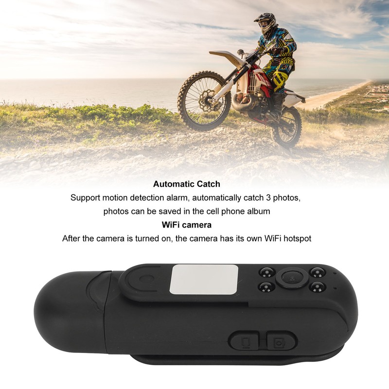 Mini Body Camera WiFi Wearable Portable High Definition Night Vision