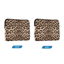 ALAZA Leopard Print Cheetah Pattern Laptop Sleeve Case 13, 13.3, 14 inch, Computer Cases for Pad Tablet, Waterproof Briefcase Bag