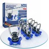 NTG 10x Single Fitting End Airline Rail Lashing Rails 900