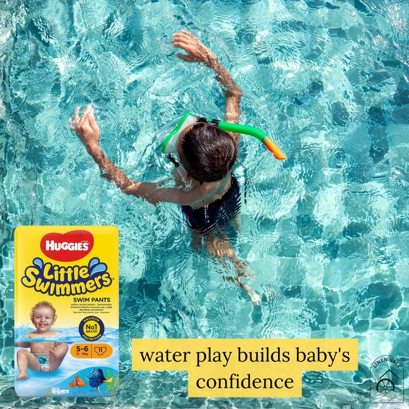 Little Swimmers Swim Pants for Babies Size 5-6 (12-18 kg)