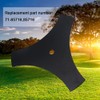 AMTHKNO 2-Pack 9" 71-85716 3-Point Edger Blade (1/2" Center Hole),