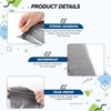 MA NASIR Parcel Bags Grey Postage Water Resistant Self Seal