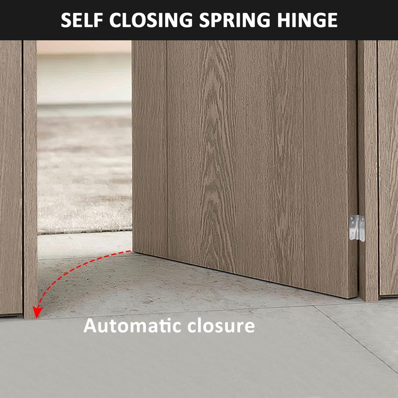 Jinyuanchao 4 Inch Automatic Closing Door Hinge, 3mm Thick Stainless