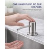LUFEIDRA Kitchen Faucet with Pull Down Sprayer and Soap Dispenser,