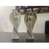 Artgenius Sandstone Praying Angel Staue,Collective 8.8 "Angels Figurine and Staue