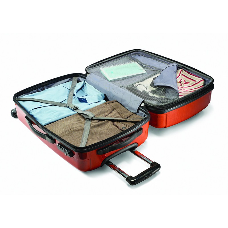 Samsonite Winfield 2 Hardside Expandable Luggage with Spinner Wheels, Orange,