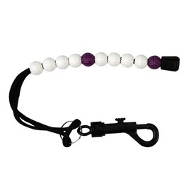 Bead Stroke Counter with Detachable Clip Score Counting - Colour: Purple