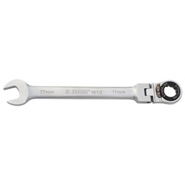 Unior Joint Combination Ratchet Ring Spanner, 14 mm, 1 Piece, 161/2