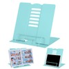 Desk Book Stand Metal Reading Tray Book Holder Adjustable Cookbook