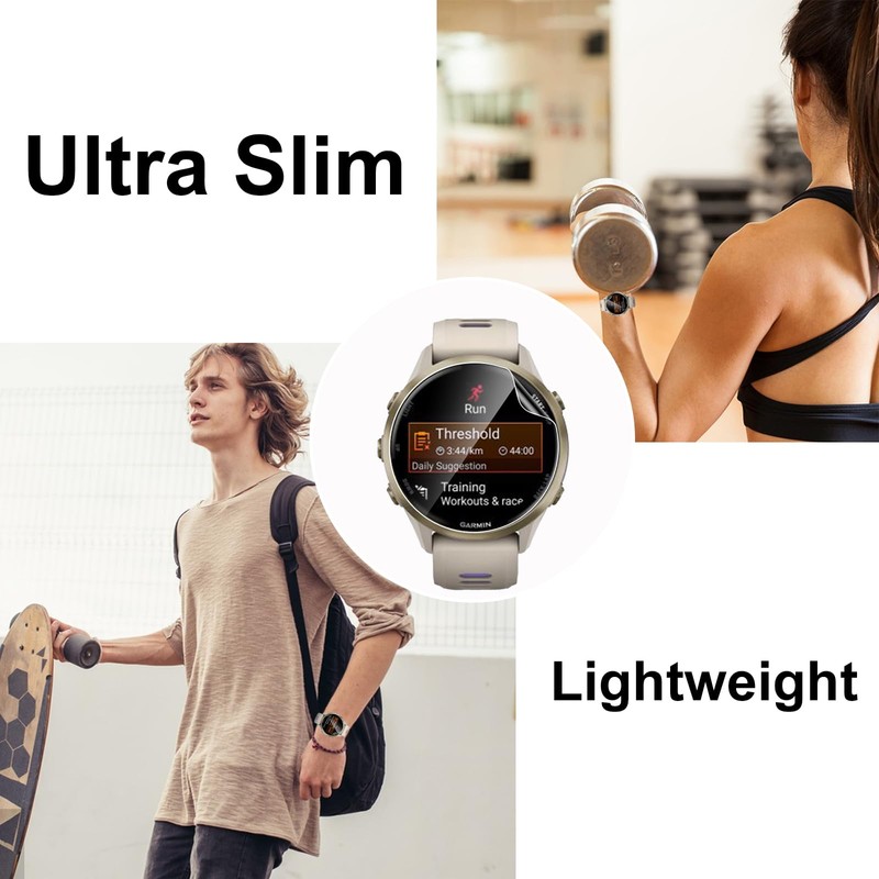 CONAPIKA Screen Protector for Garmin Forerunner 970/570 47 mm/965, Pack