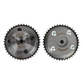 INGKAN G4NC 2.0 24350-2E201 24370-2E200 Intake Exhaust Timing Camshaft Sprocket 2Pcs Fits for 14-20 Hyundai Tucson 2.0L, 14-16 Kia Forte/Soul 2.0L DOHC OE 243502E201 243702E200