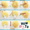 Fujitatsu QB-T2312 Afro Wig, Perm, Bomber, Heat Resistant, Cosplay Wig,