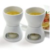 Norpro 213 Porcelain Butter Warmer, 2pc set