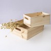 Creative Deco Large Wooden Crate Fruit Box Basket 30 x